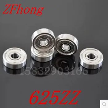 

50pcs free shipping Miniature deep groove ball bearing 625ZZ 5*16*5 mm