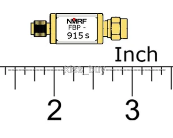 

915MHz RFID Band Pass Bandpass filter; 26 MHz Bandwidth; Amateur Radio Receiver
