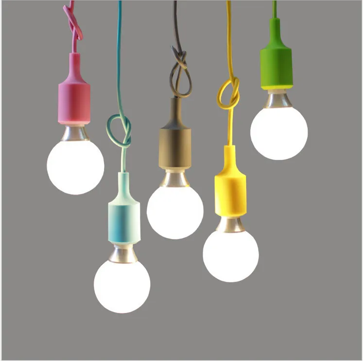 

Modern acrylic ceiling color metal chandelier LED lamp restaurants bedroom chandelier suitable voltage 90-260V
