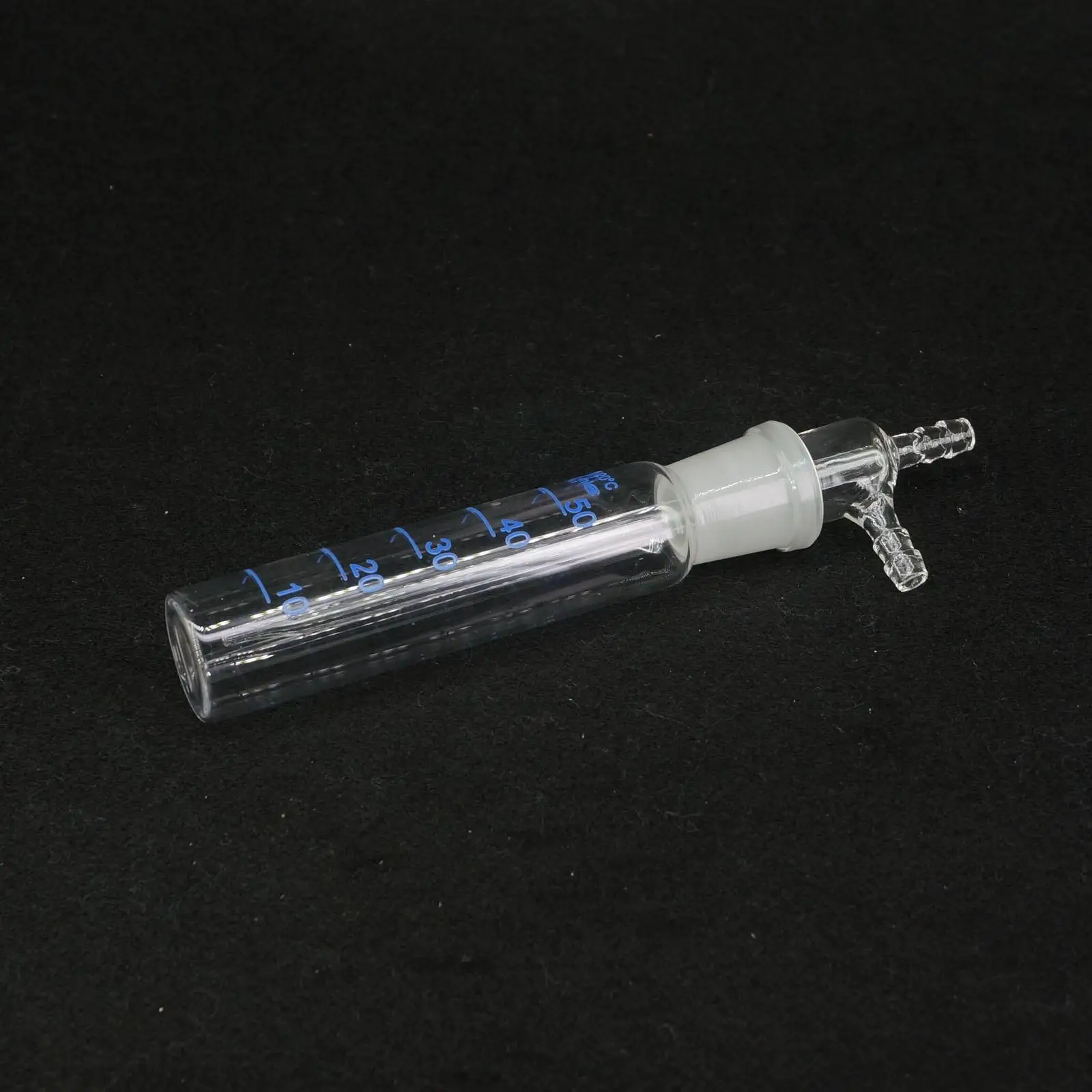 

50ml Gas Sampling Tube Glinsky Absorber Bottle Apparatus Chemi Lab Glassware
