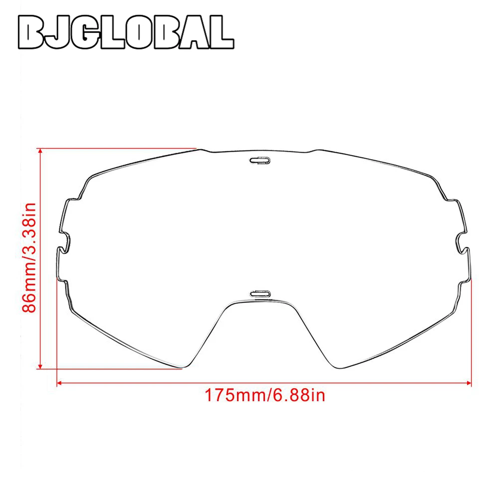 Мотоциклетные очки для мотокросса, сменные очки, линзы и пленки, подходящие для нашей модели MG-021, очки