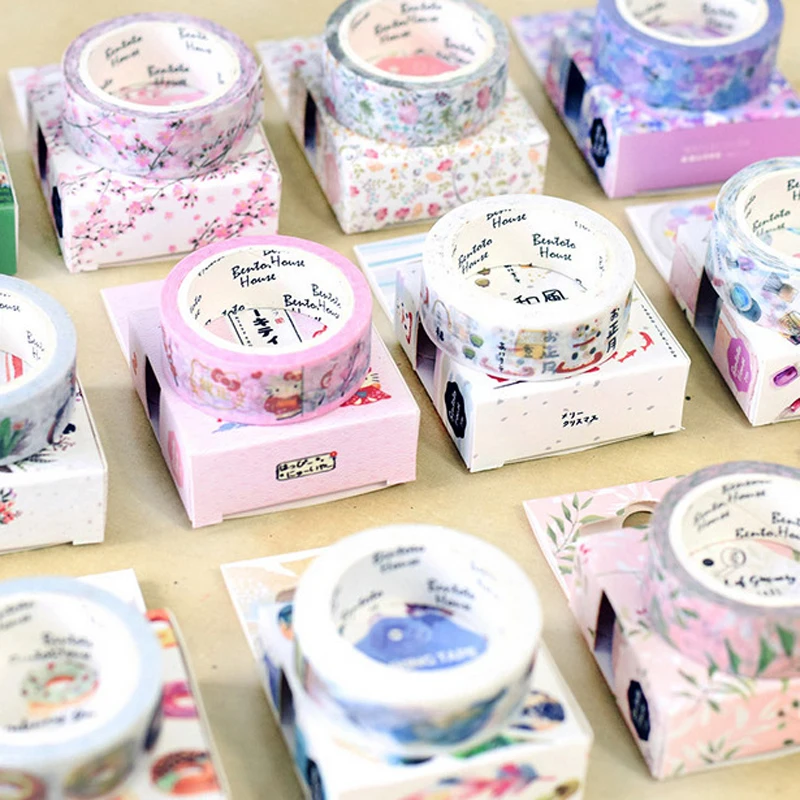 

Japanese Washi Tape Decorative Tape Decorative Tapes Scrapbook Paper Masking Sticker Set Photo Album Washi Tape Set