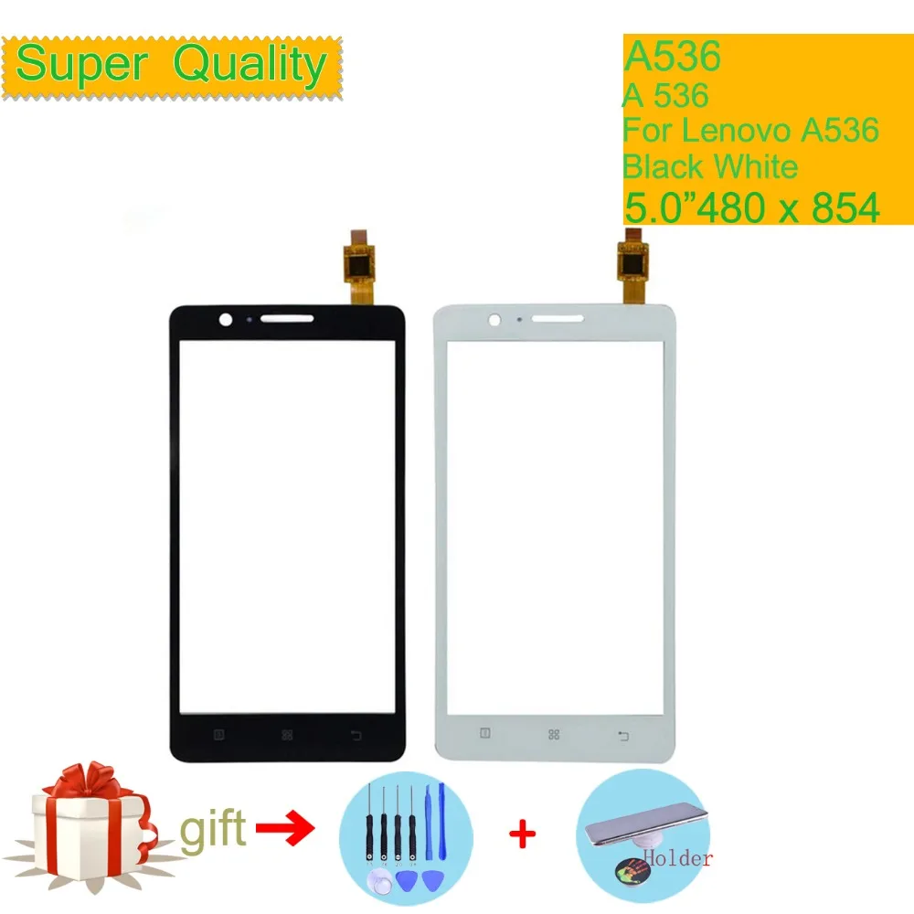 

Original For Lenovo A536 A 536 A358 Touch Screen Digitizer Touch Panel Sensor Front Outer Glass Lens A358T Touchscreen NO LCD