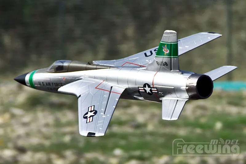 Freewing новый самолет 64 мм Thunderchief rc/реактивный игрушка хобби|Радиоуправляемые