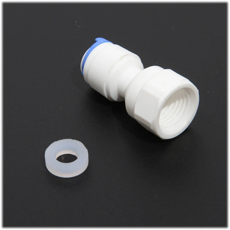 1/4 inch to G1/4 inch female thread OD Tube Straight Quick Connect