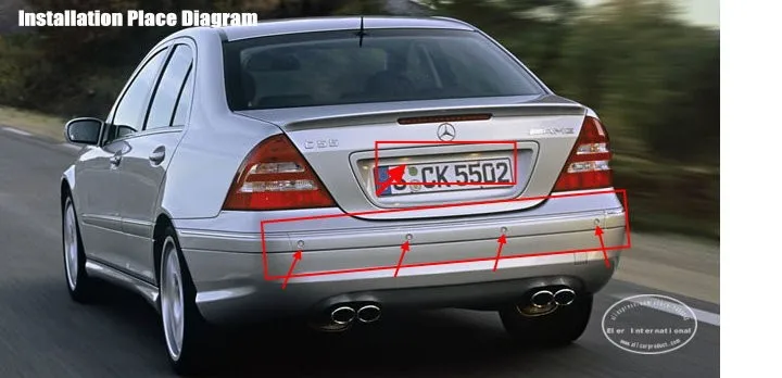 Benz-C55-BIBI Alarm Parking System