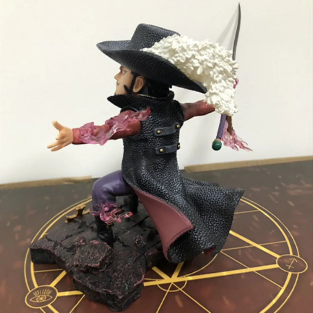 Аниме One Piece Dracule Mihawk GK фигурка ПВХ Brinquedos Juguetes Figma кукла Зоро Джокер подарок горячие