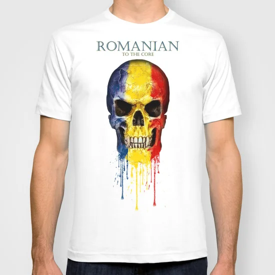 

The New Fashion For Men And Women Romania Short Sleeve Fashion T-shirt,