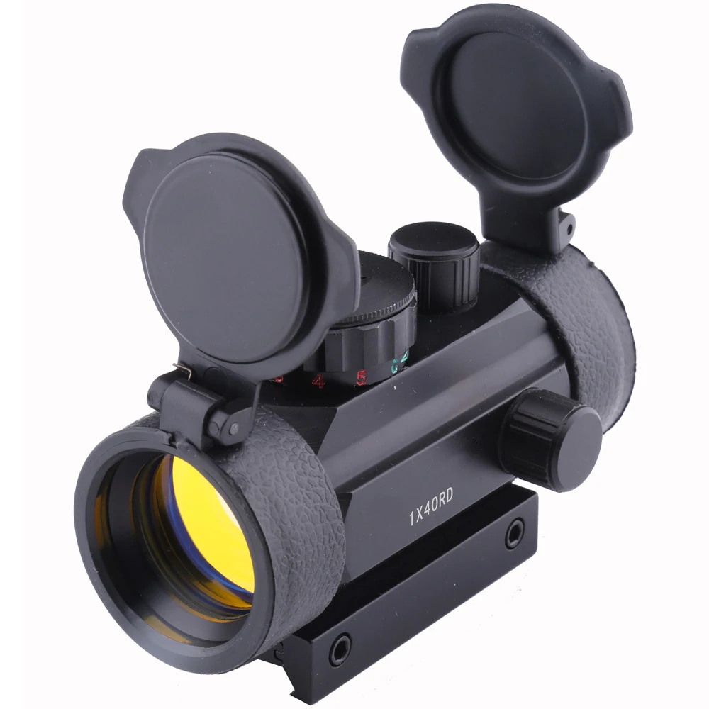 الصيد ريد دوت 1X40RD يتصاعد البصرية البصر 11 ملليمتر 20 ملليمتر نقطة بندقية riflescope الهدف نطاق و شاس تلسكوب