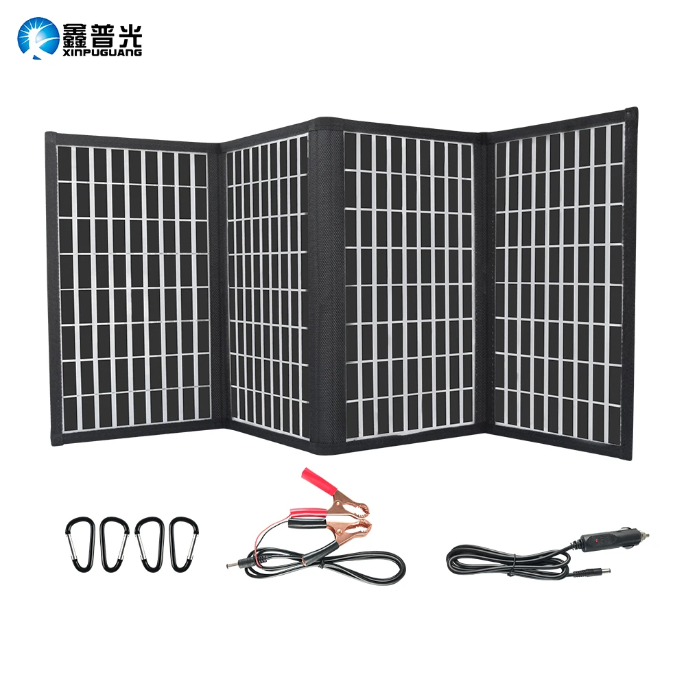 

xinpuguang flexible 20W solar panel Kit Folable Charger 18V chargeur solaire DC USB for Tablet Phone Charger Home Hiking camp