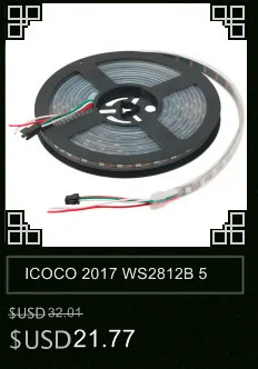 ICOCO 5 м 600 светодиодный s 3528 12 В smd гибкий светодиодный полосы света рулон супер яркий водонепроницаемый одиночный световой ремень с пультом