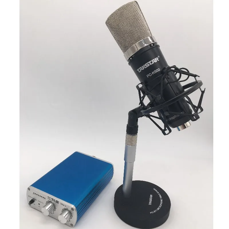 Takstar PC-K600 микрофон для записи компьютера с TPM-2 микрофоном, боковой адрес микрофон, чат-зал, вещание