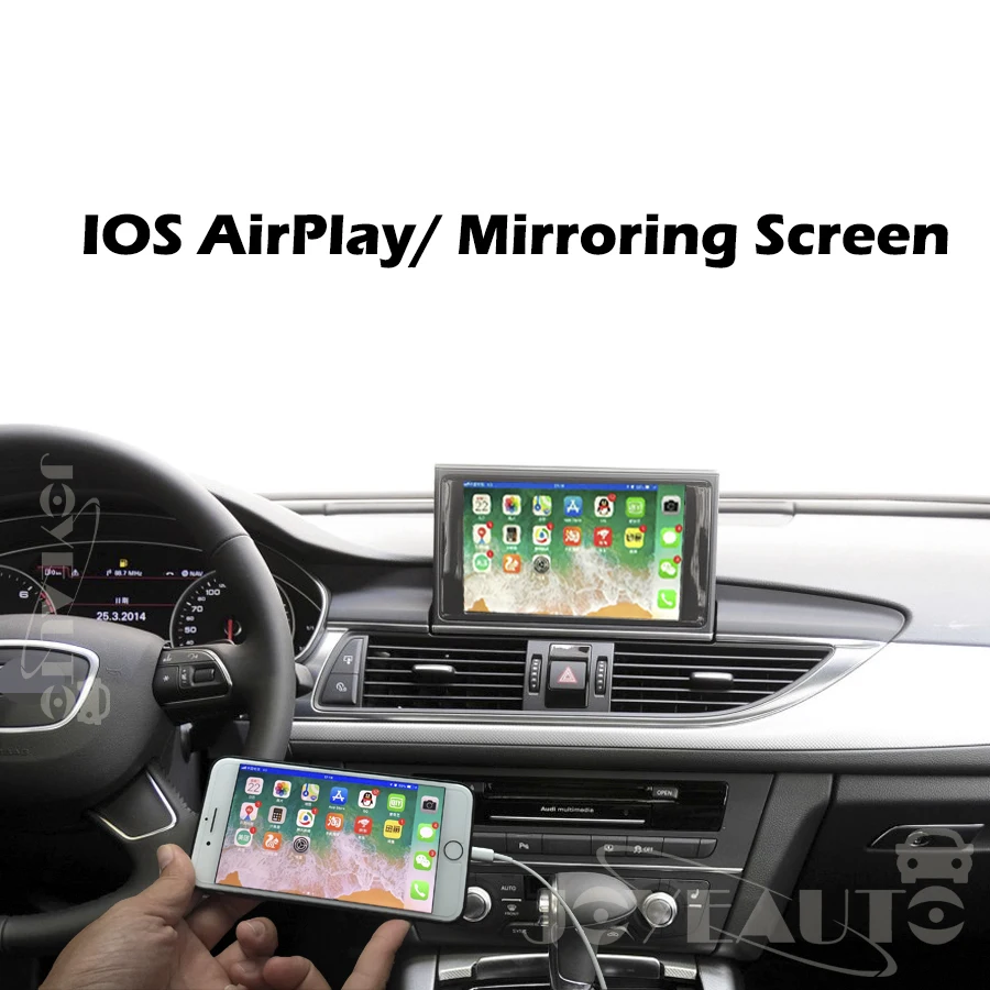 Aftermarket A6 A7 C7 MMI 3g MIB B9 OEM Apple Carplay Android автоматическое обновление 09-17MY IOS Airplay автомобильная игра модифицированная для Audi