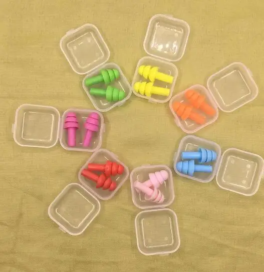 

Party Favors Environmentally friendly silicone earplugs noise reduction waterproof swimming learning sleeping earplugs