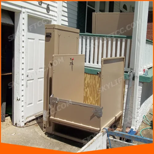 2m vertical home used vertical platform lift wheelchair stair liftin