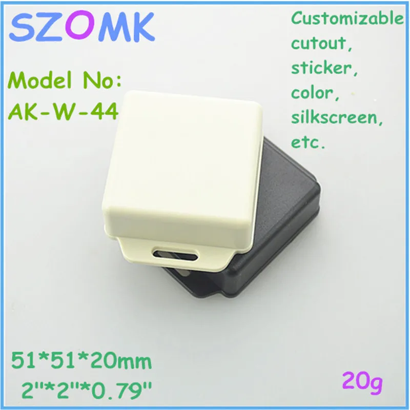 

free shipping power distribution plastic electronic enclosure (1 pcs)51*51*20mm plastic box electronics project instrument box