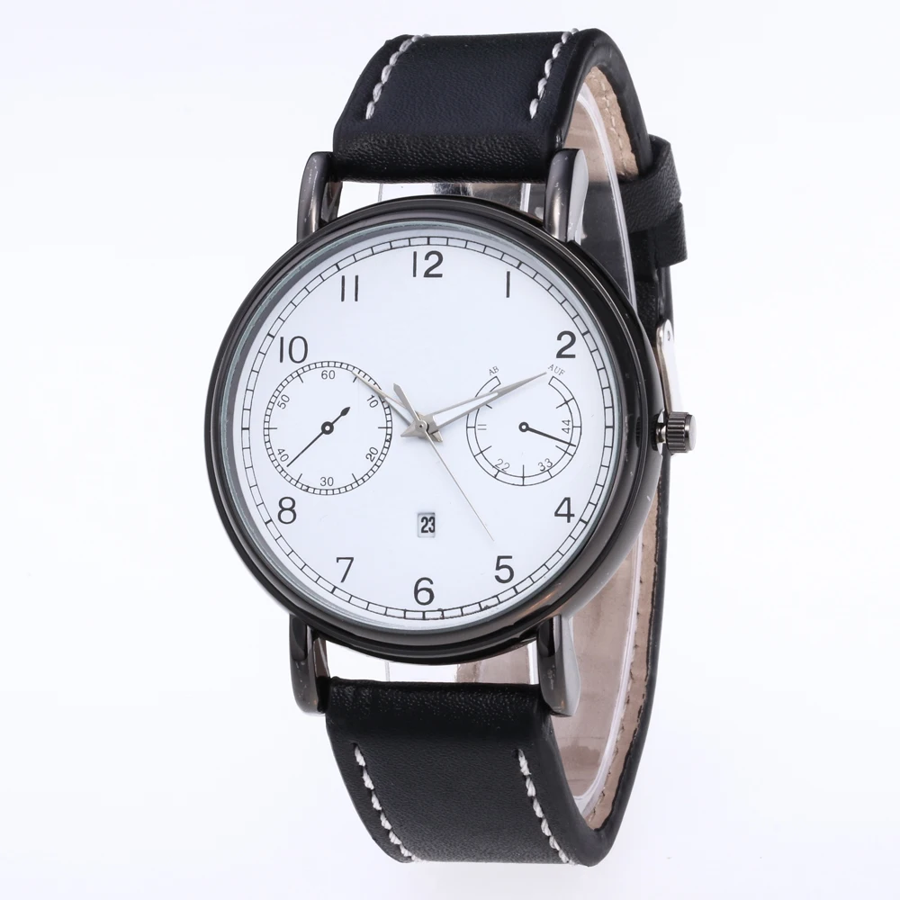 Relojes 2018 Watch Men Fashion Business Quartz Mens Watch Luxury Brand Complete Calendar Waterproof Wristwatch Relogio Masculino