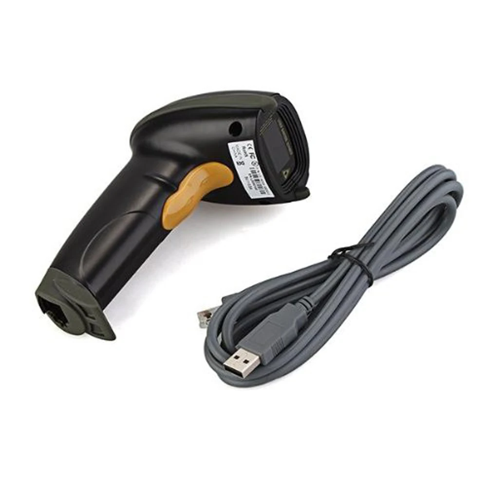 

NOYOKERE 2016 New Promotions 1Pc POS Supermarket Handheld Wired Laser Barcode Scanner Bar Code Scanning Reader With USB Cable