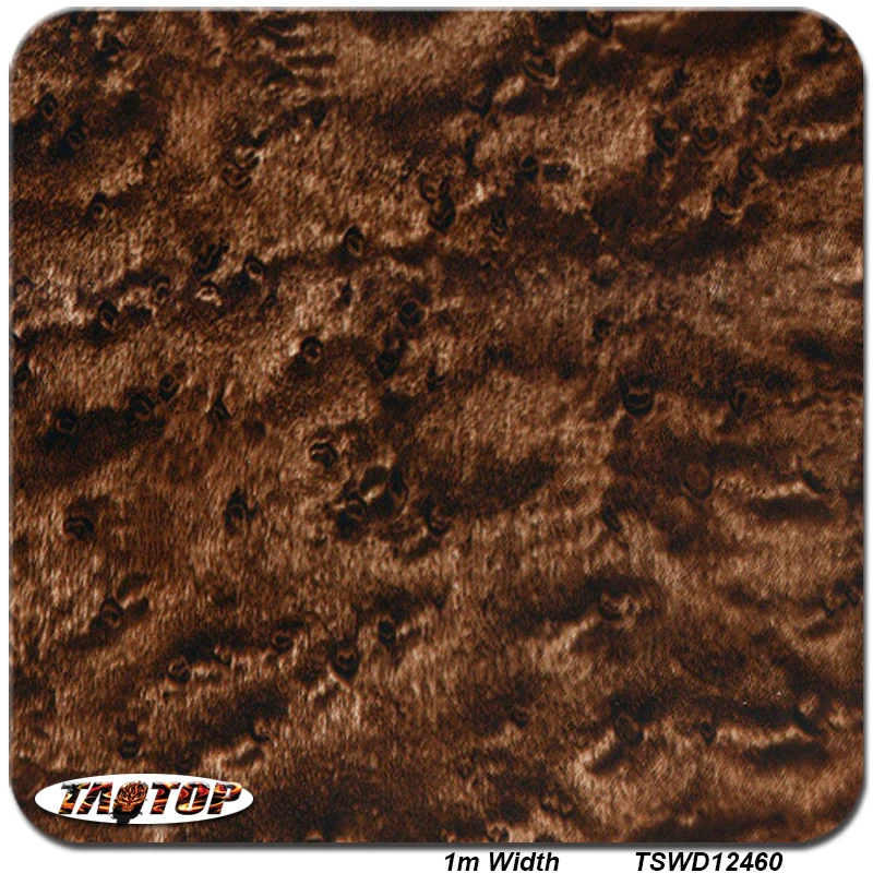 

iTAATOP TSA12460 1M*10M Brown Wood Patrtern Hydro Graphics Water Transfer Printing Film