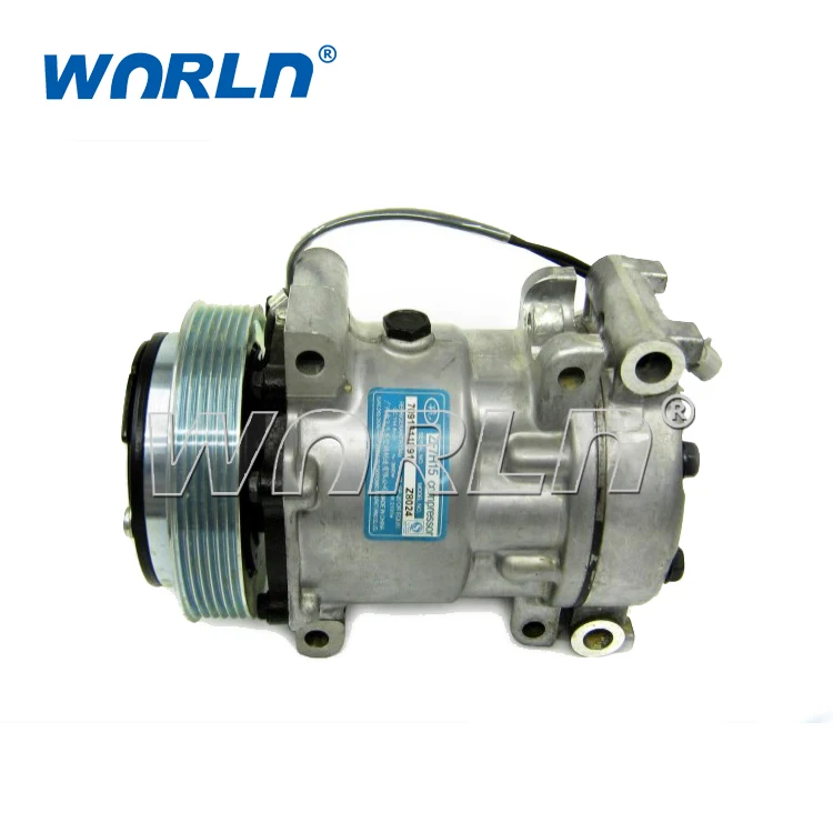 Wrangler A//C Compressor with Clutch Fits Dodge Dakota; Jeep Cherokee