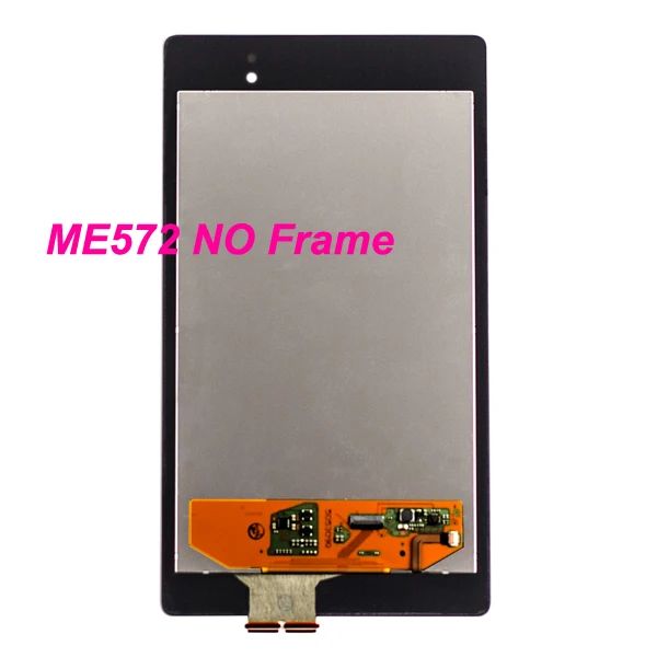 Starde lcd для Asus Google Nexus 7 2nd Gen 2013 ME572 ME572CL lcd дисплей кодирующий преобразователь сенсорного экрана в сборе с рамкой - Цвет: ME572 no frame