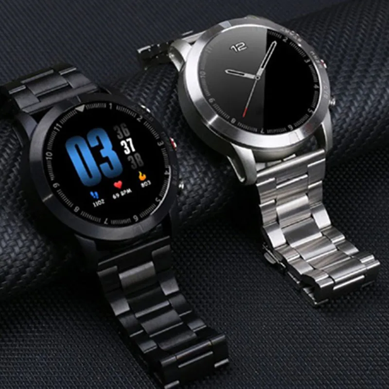  Smart Watch 1.3 Inch Waterproof Bracelet Heart Rate Monitor Step Count Sedentary Reminder IP68 350m - 32966156545