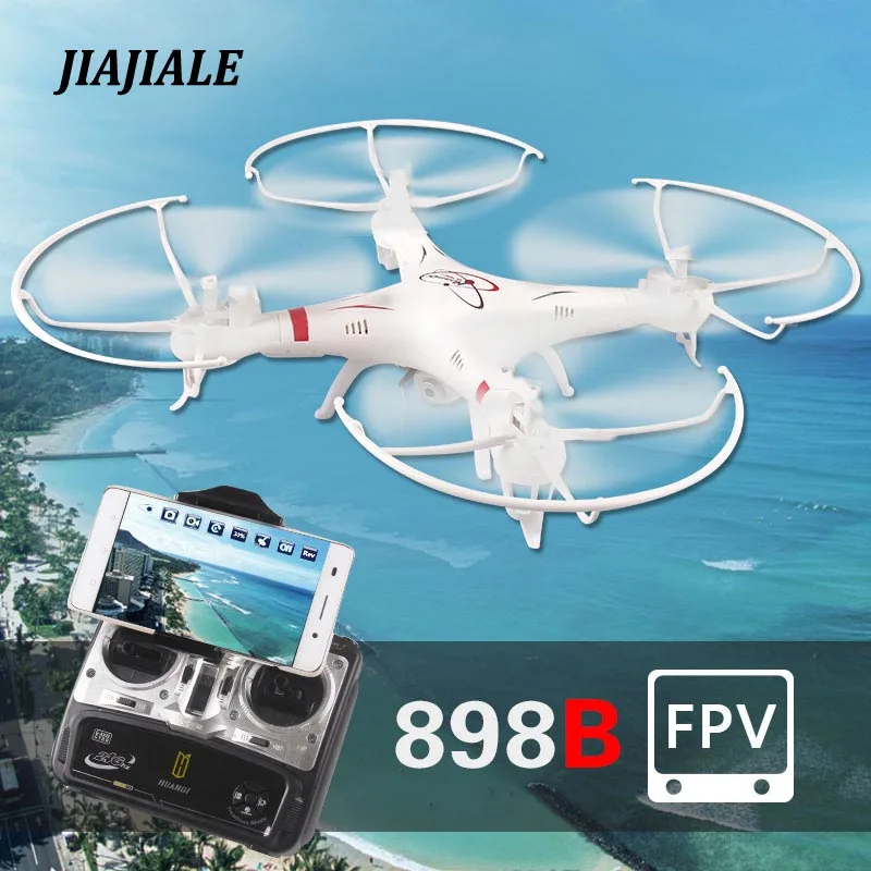 Бесплатная доставка 31 см HQ898B RC дроны Квадрокоптер с 2MP HD WIFI FPV камера в реальном