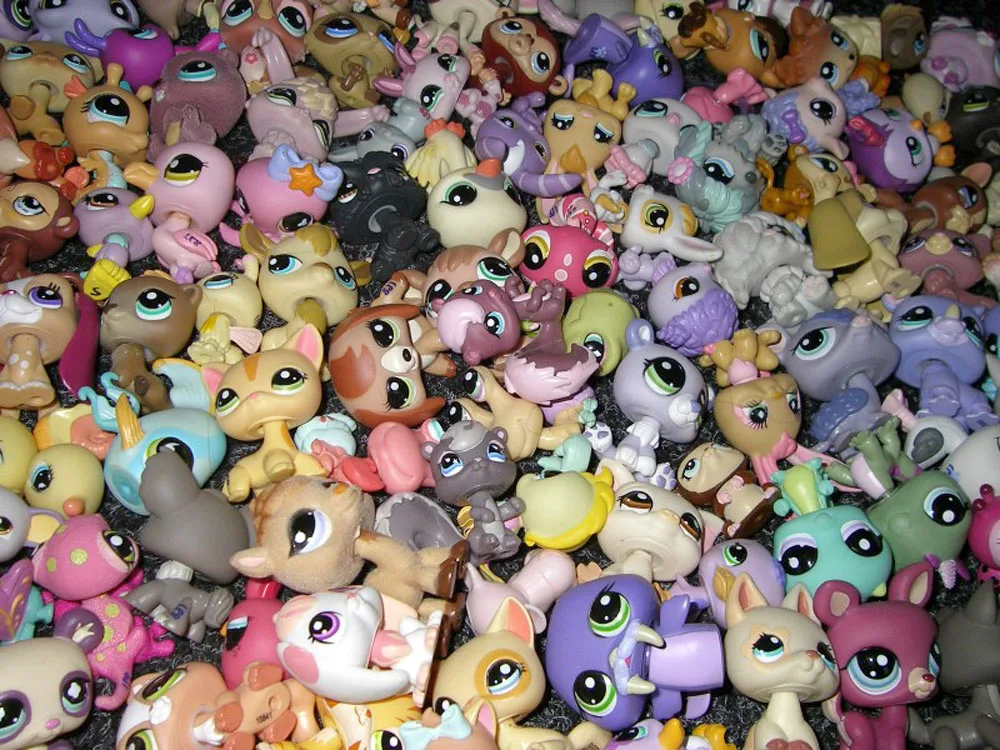 

Lot of 20PCS Random Select Pet Shop Cat Dog Bird Rabbit Hamster Animals Loose Figure Toy Doll