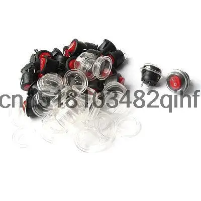 

30 шт., круглые Клавишные переключатели, AC 6A/250V 10A/125V