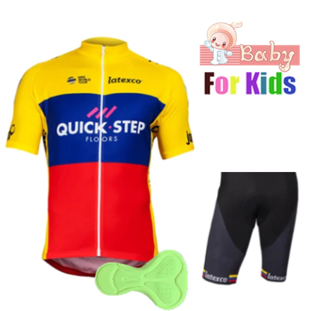 Ropa De Ciclismo De paso rápido De secado rápido para niños Ropa De bicicleta Pro ciclismo Jersey conjunto De uniforme De bicicleta para niños Kit De triatlón Ropa De ciclismo