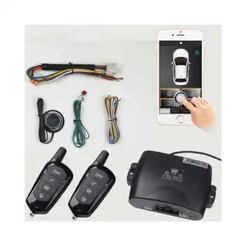 

Remote start alarm system Central locking Start stop button key fob alarm Keyless entry system tomahawk starline a93 auto alarm