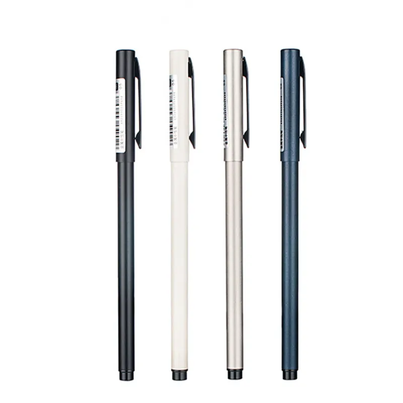 

AIHAO Brand Black Metal Pen Student Takes an Exam 0.5 Commerce office Writing Pen 4pcs/lot Free Shipping