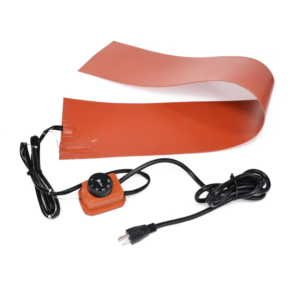 

36"*5.9" 1200W 220V Silicone Rubber Heating Blanket w/ Temp Controller for Guitar Side Bending Silicone Heating Pad