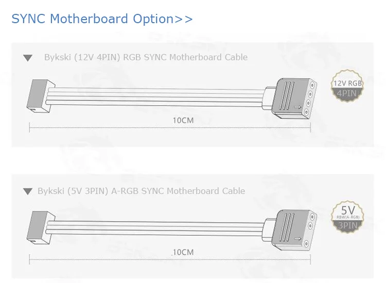 watercooler 5v 3pin,12v 4pin ,CPU-XPR-B-I-V2