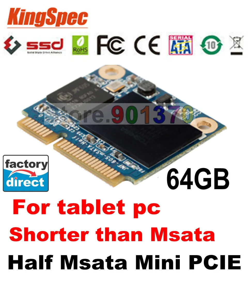 Жесткий диск kingspec msata 64 ГБ 128 256 512 SSD HDD твердотельный накопитель 3*2 35 см для Asus SAMSUNG