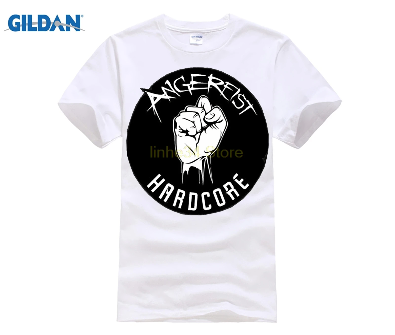 Модные новые футболки Strofa мужские Angerfist с коротким рукавом Футболка | Мужская