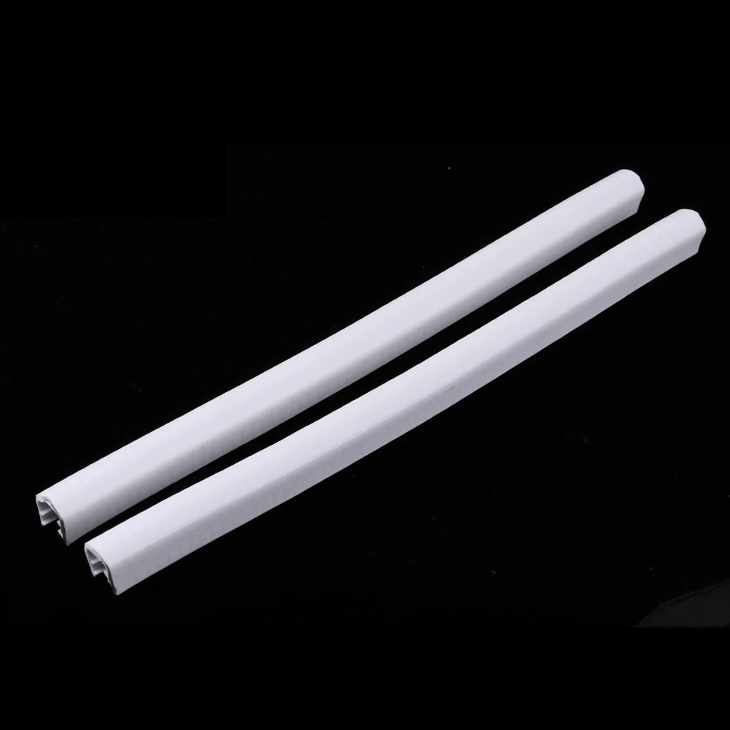 2pcs Rubber Longboard Skateboard Deck Protector Strip Nose Guard Tail Guard Outdoor Sports Small Tools