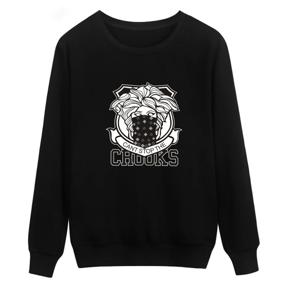 Trendy Crooks and Castles Men/Women Hoodies 3Style 4Color Comfortable Casual Simple Fashion Unisex Sweatshirts High Street Men