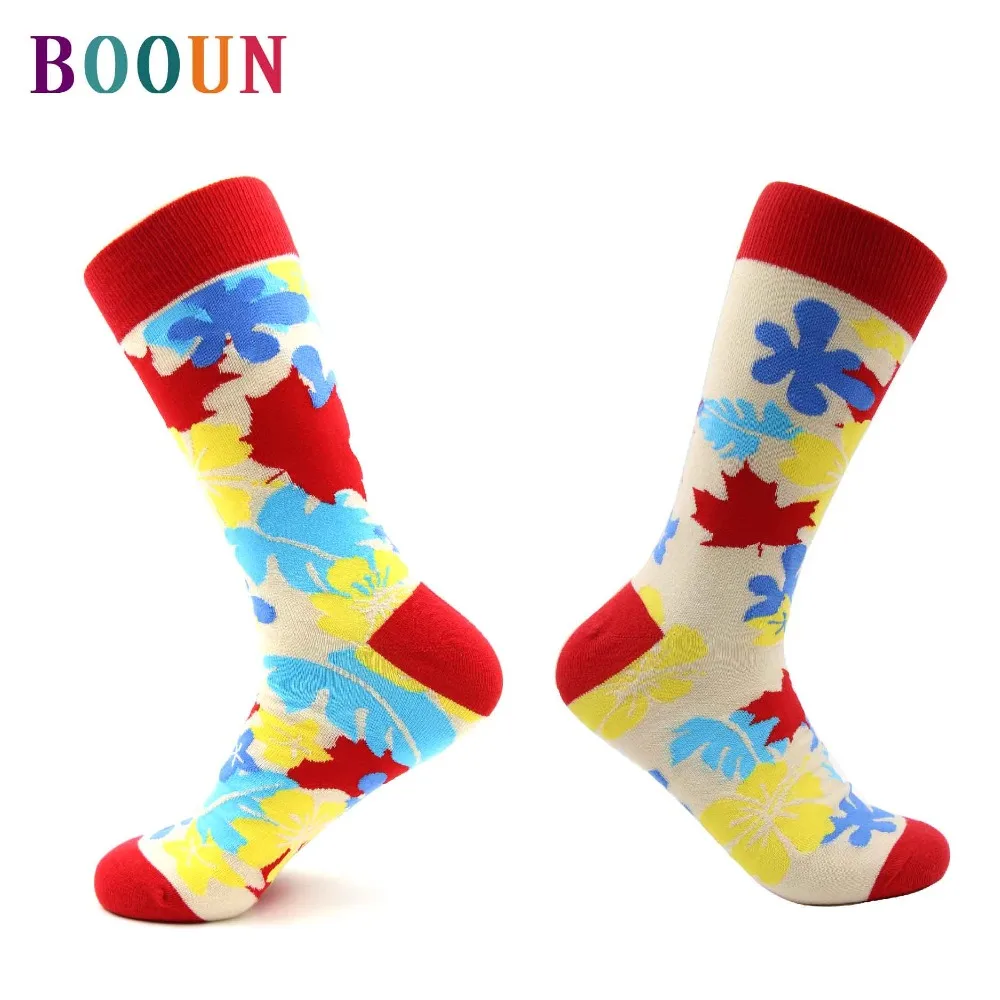 

For autumn winter men's new combed cotton stocks funny hiphop casual switzerland England style novelty gifts