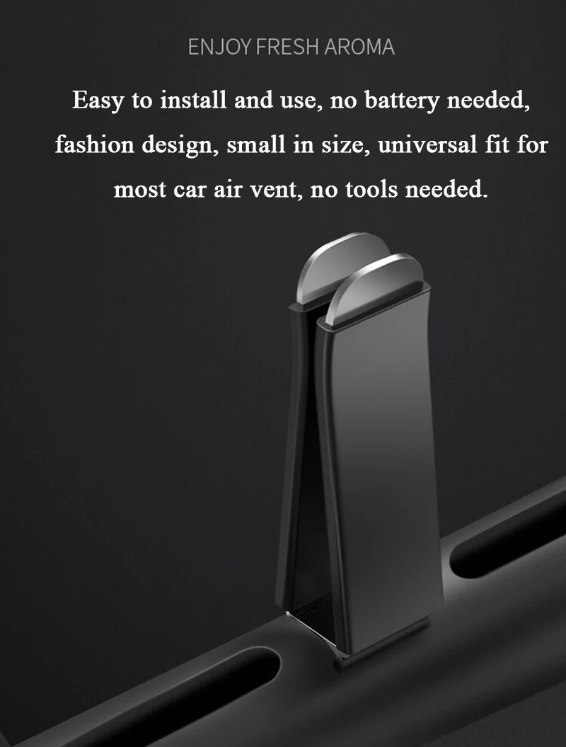 New Car Air Freshener Natural Solid Perfume Fragrance Auto Air Diffuser Vehicle Conditioning Vent Outlet Clip Aromatherapy Clamp New Car Air Freshener Natural Solid Perfume Fragrance Auto Air Diffuser Vehicle Conditioning Vent Outlet Clip Aromatherapy Clamp
