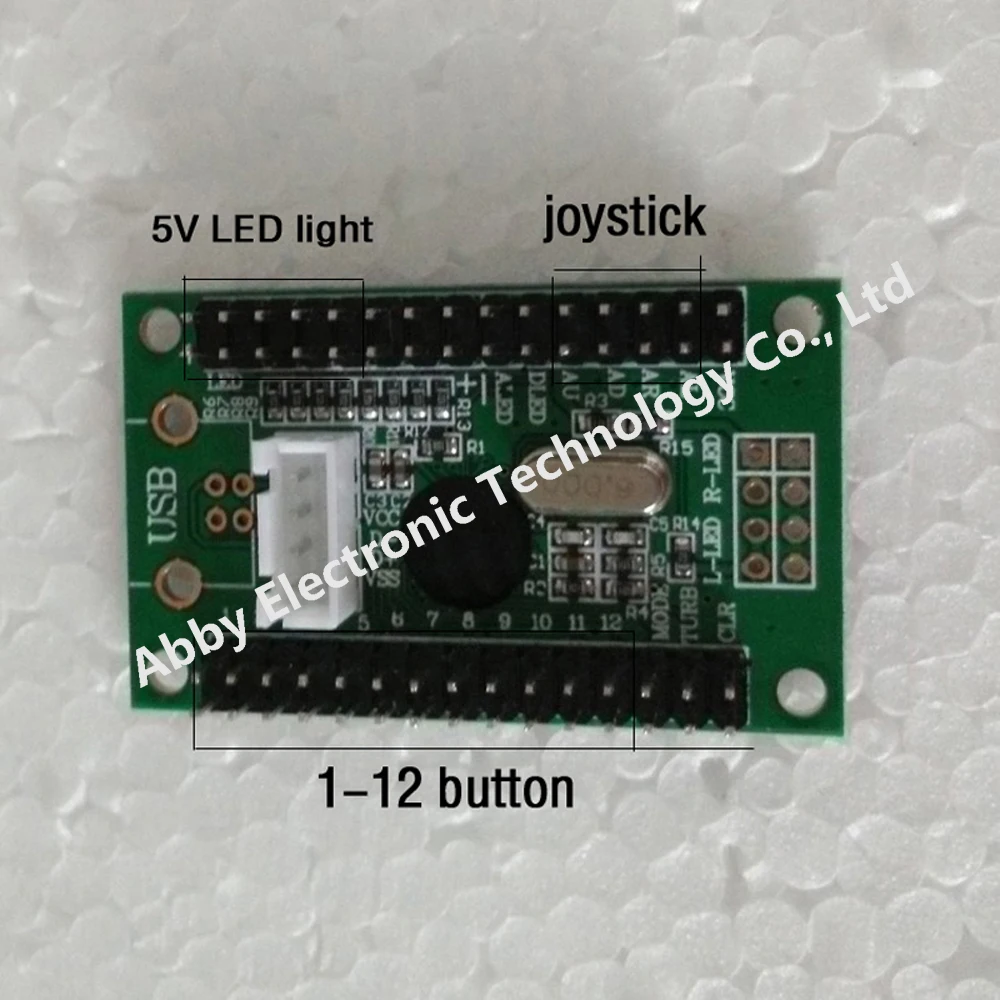 

USB Cable Encoder to PC Joystick For Arcade DIY Handle KIT Parts Joystick Replacement Parts Zero Delay PCB Board