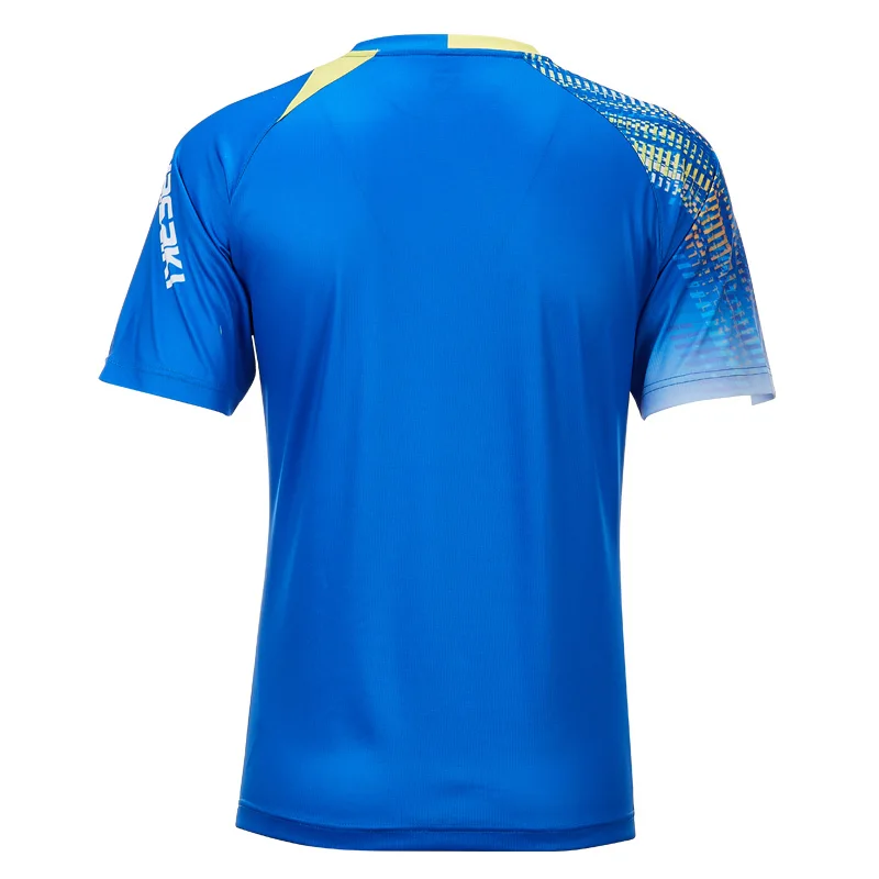 Рубашки KAWASAKI с рукавом быстросохнущая полиэфирная рубашка для бадминтона и настольного тенниса Для Бега Спортзала фитнеса спортивная одежда ST-T1022