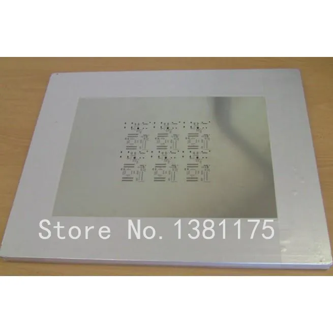 

Free Shipping Aluminium Framed Stainless Steel Laser Stencils for PCB Soldering Assembly SMT with High Accuracy Stencil 040