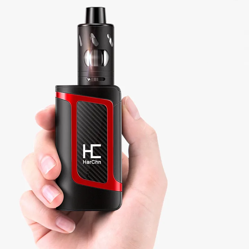Новейший HC 80w бокс мод комплект 2000mah Встроенный аккумулятор с 0.5ohm 3 5 мл бак вейпер