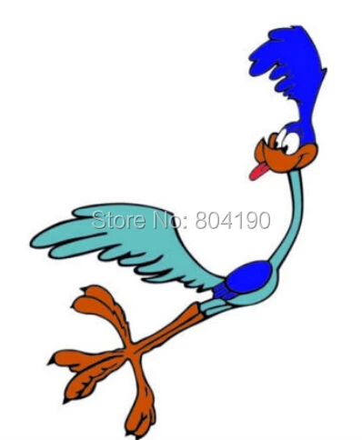 3 &quotRoadrunner высунутым языком высечки форма логотип анимационный фильм ТВ серии