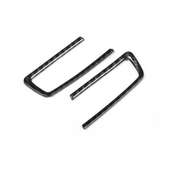 

ABS 2pcs Center Console Mode Button Frame Decoration Cover Trim For BMW 2 Series Active Tourer F45 Carbon Fiber Style Decals