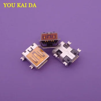 

10pcs/lot micro MINI USB 10pin female connector SMT Sinking plate with locating peg 10 pin free shipping