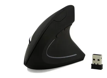 

50pcs Mouse Durable 6 Buttons Wireless Mouse 2.4GHz game Ergonomic Design Vertical mouse 1600DPI USB Mice