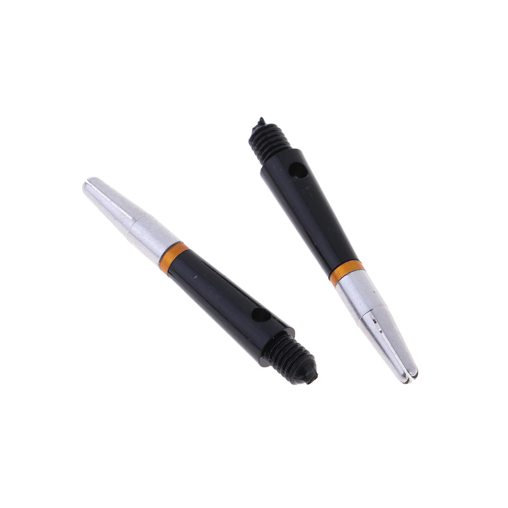 3pcs/Pack Aluminum Alloy Medium Darts Shafts Stems Replacing for Darts Maintain Fixing 45/35mm Aluminum Alloy Dart Shaft