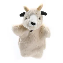 Ручная кукла марионета марионетка куклы плюшевая овечка и старая Коза Ручная кукла Обучающие Детские игрушки марионетка Fantoche куклы